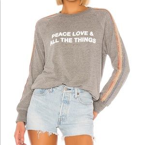 Spiritual Gangster Peace Old School Sweatshirt